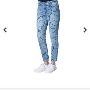 New Stretch print Jean 8